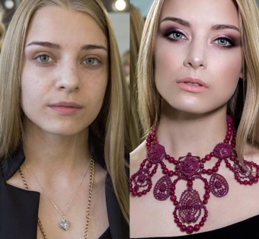 Макіяж «до» та «після»: галерея