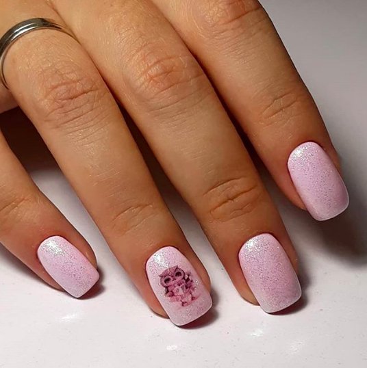 Манікюр із птахами: покрокова фотоінструкція