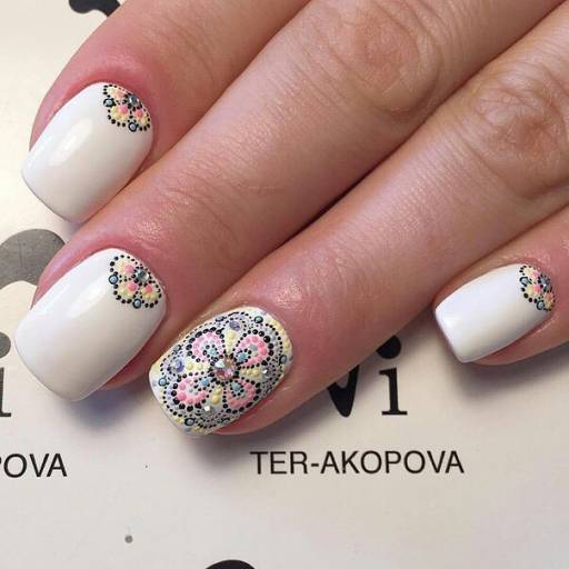 Малюнки на нігтях дотсом: інструкція для початківців