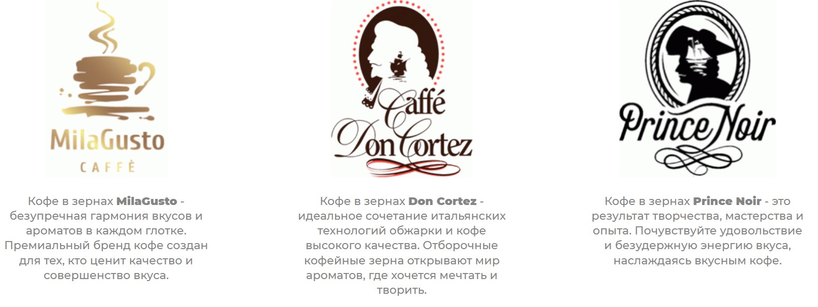 кофе в зернах производители